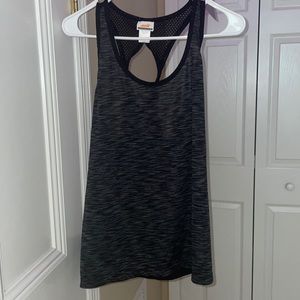 Avia sheer cover workout top
